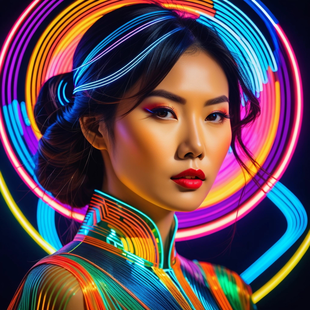 Pao mise en page internet vidéo illustration 3d serveur IA générative AI freelance paris studio de création magazines PX6C1G70